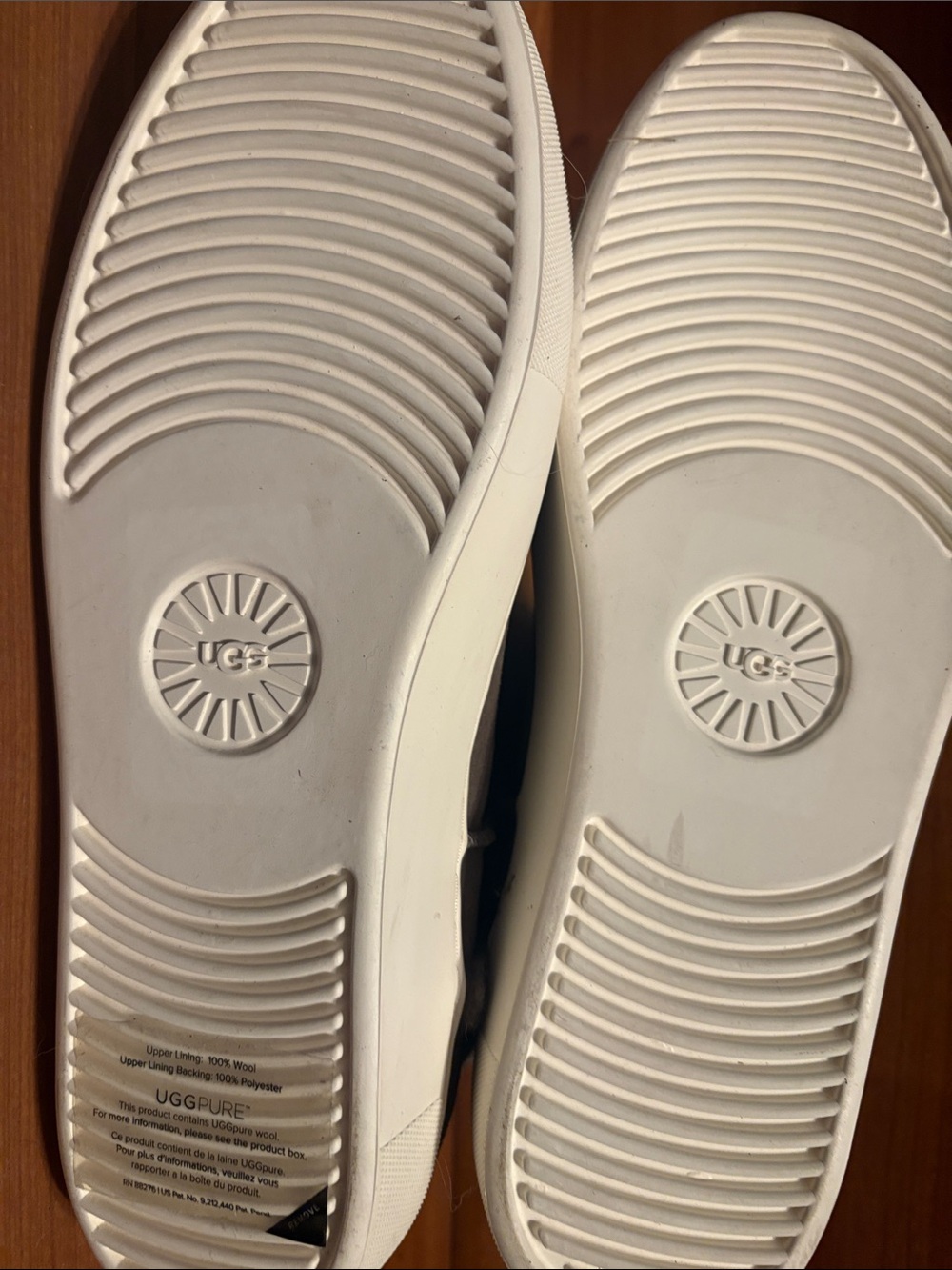 UGG Gray Suede Shearling Slip-On Sneaker Boot - Picture 4 of 6